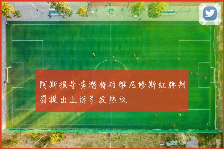 阿斯报导黄潜将对维尼修斯红牌判罚提出上诉引发热议